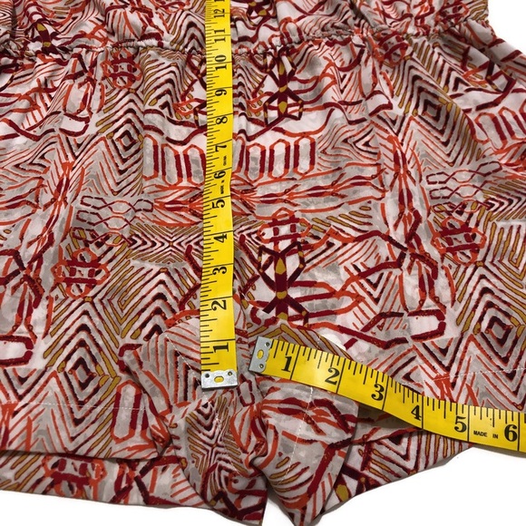 BCBGMaxAZria | Thalia Romper Multicolor | Size M - Picture 15 of 16